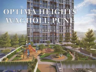 optima heights wagholi pune