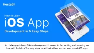 it s challenging to learn ios app development