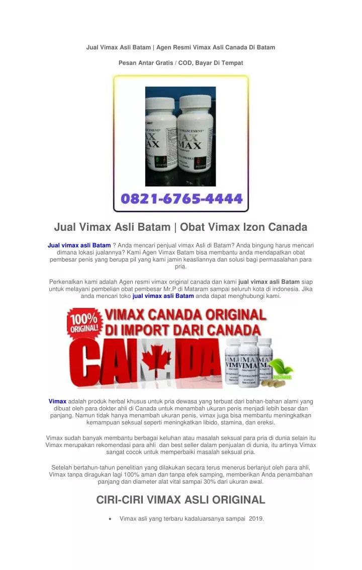 jual vimax asli batam agen resmi vimax asli