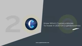 know which cryptocurrencies to invest in 2020
