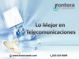 Busque lo mejor en telecomunicaciones en Phoenix- FonteraWeb