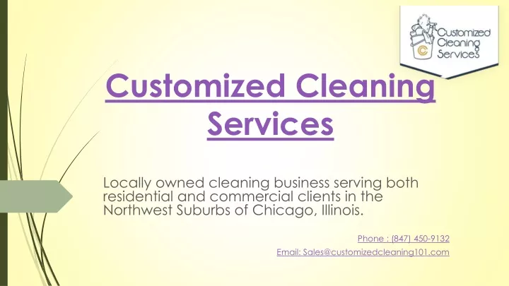 customized cleaning services