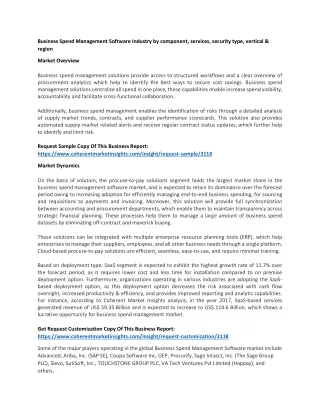 business spend management software industry