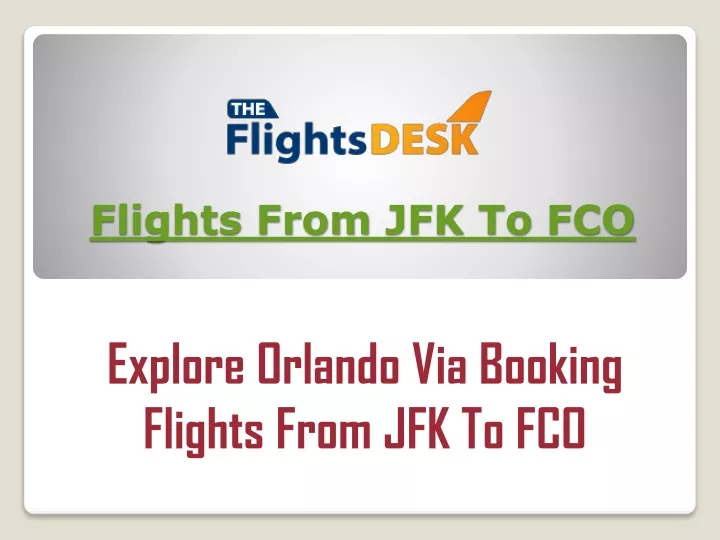 flights from jfk to fco