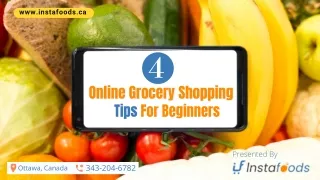 4 Online Grocery Shopping Tips For Beginners