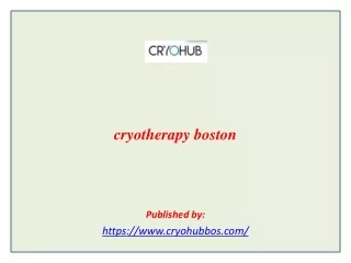 cryotherapy boston