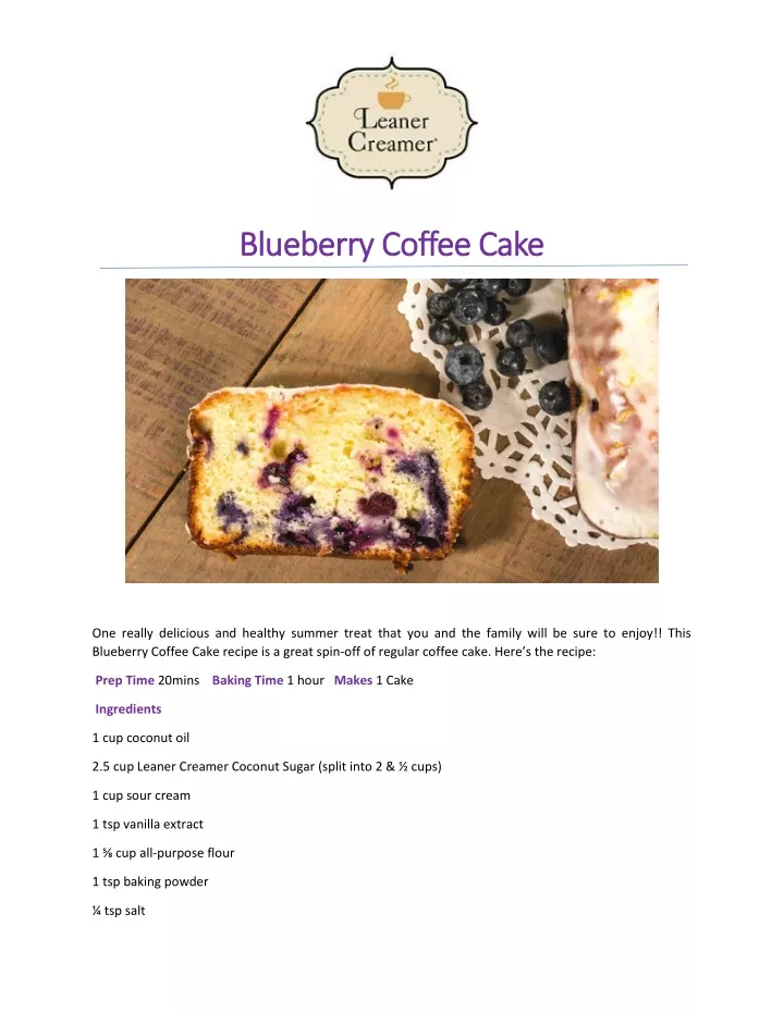 blueberry coffee cake blueberry coffee cake