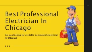 Best Professional Electrician In Chicago