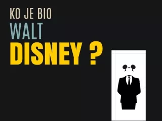 Ko je bio Walt Disney