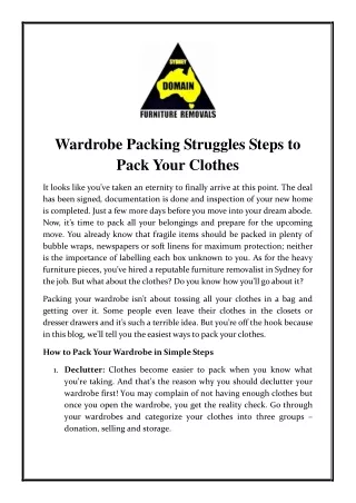 wardrobe packing struggles steps to pack your