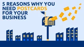 5 Reasons Why You Need Postcards for Your Business