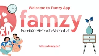 Welcome to Famzy App - A free Parenting Platform