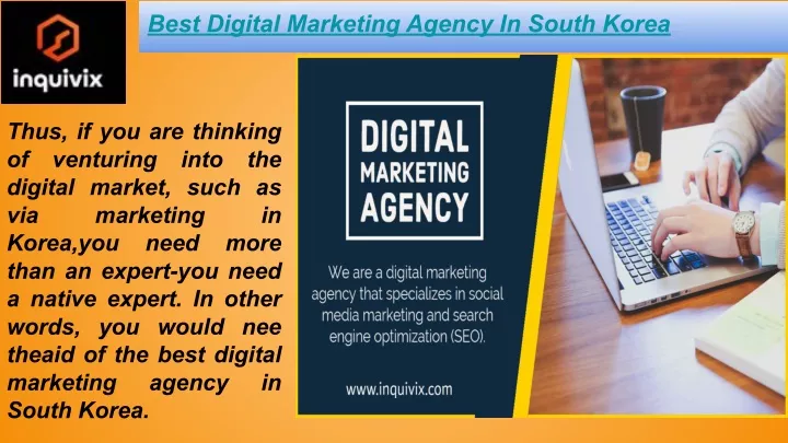 best digital marketing agency in south korea