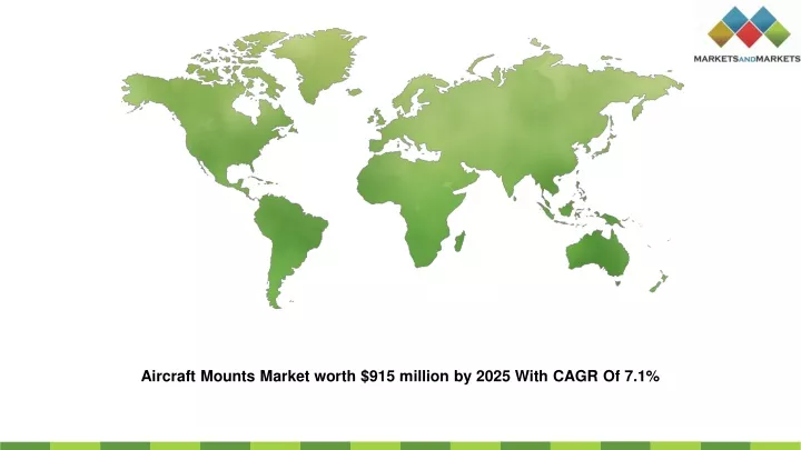 aircraft mounts market worth 915 million by 2025