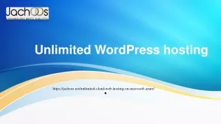 unlimited wordpress hosting