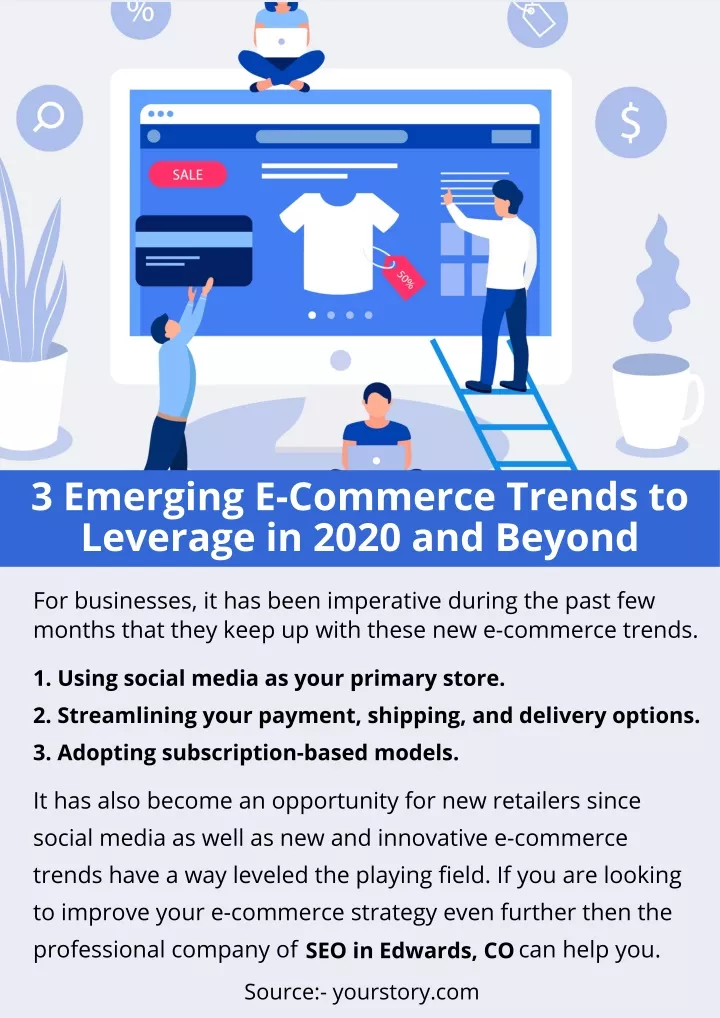 3 emerging e commerce trends to leverage in 2020