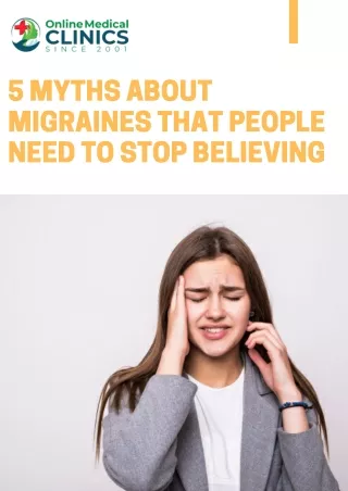 5 Myths About Migraines That People Need to Stop Believing