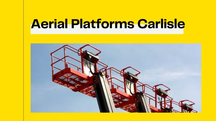 aerial platforms carlisle
