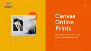 Canvas Online Prints, Custom Canvas Prints | Color Magic