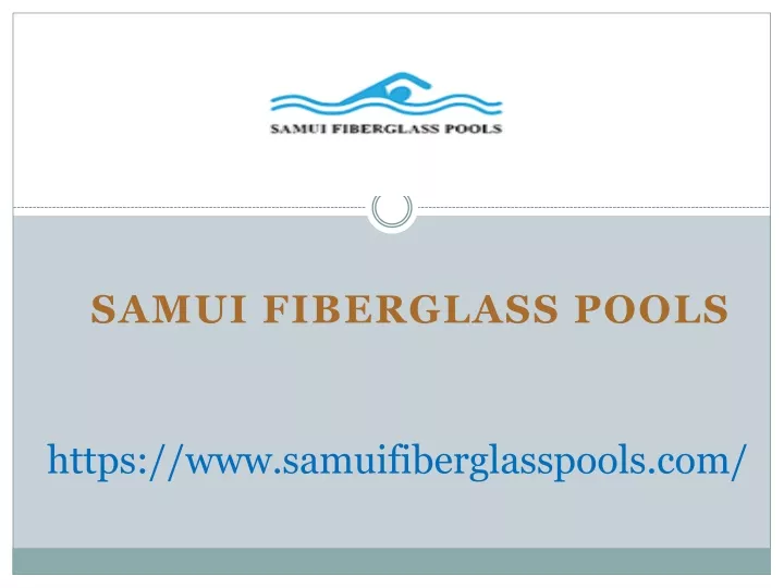 samui fiberglass pools