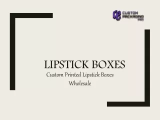 lipstick boxes