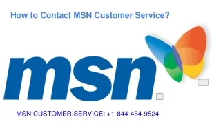 How to Contact MSN Customer Service? @msnemail.net.in