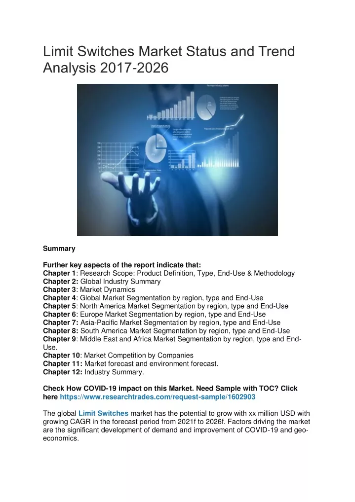 limit switches market status and trend analysis