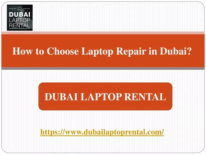 how to choose laptop repair in dubai