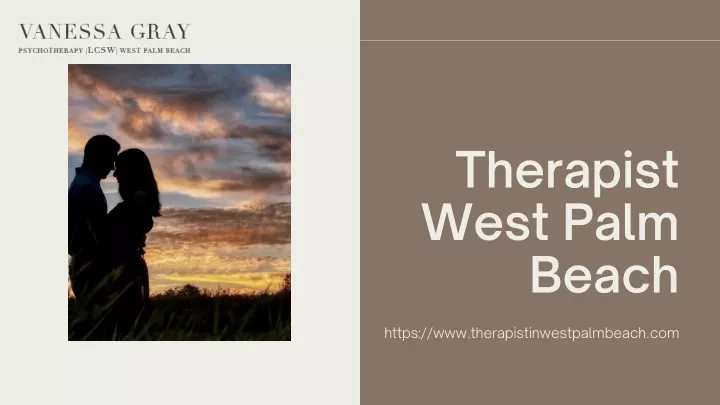 therapist west palm beach