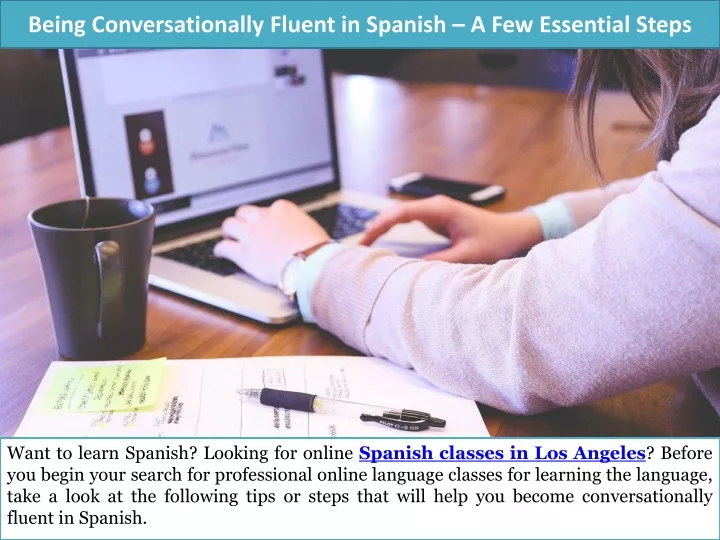 being conversationally fluent in spanish a few essential steps