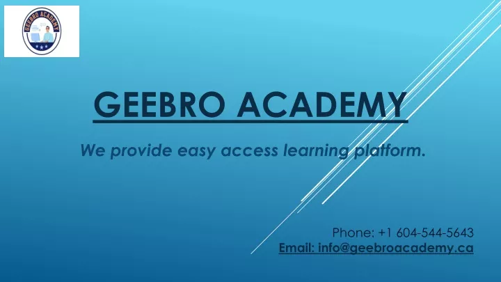 geebro academy