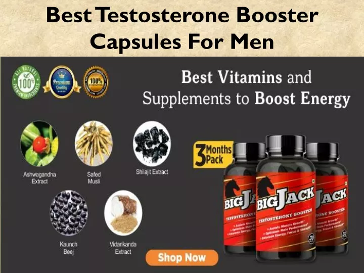 best testosterone booster capsules for men