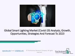 global smart lighting market covid global smart