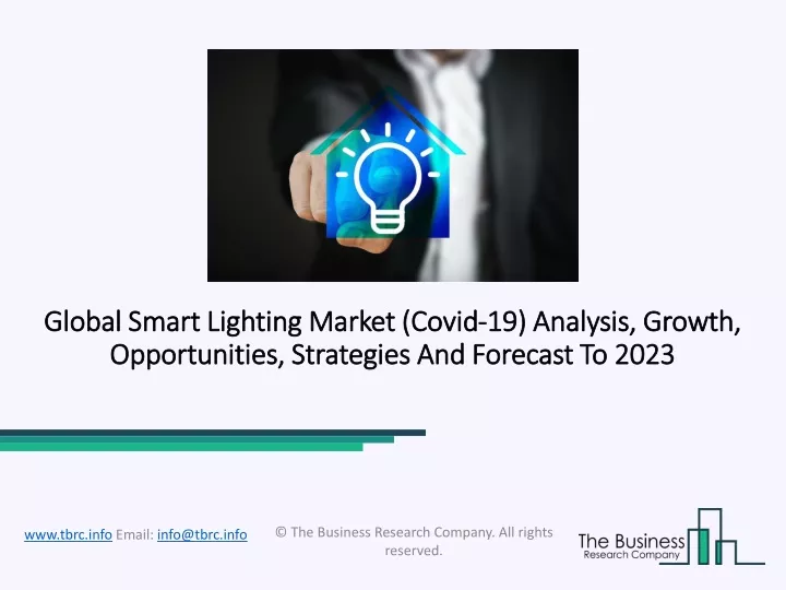 global smart lighting market covid global smart