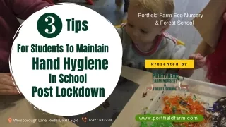 3 Tips For Students To Maintain Hand Hygiene In School Post Lockdown