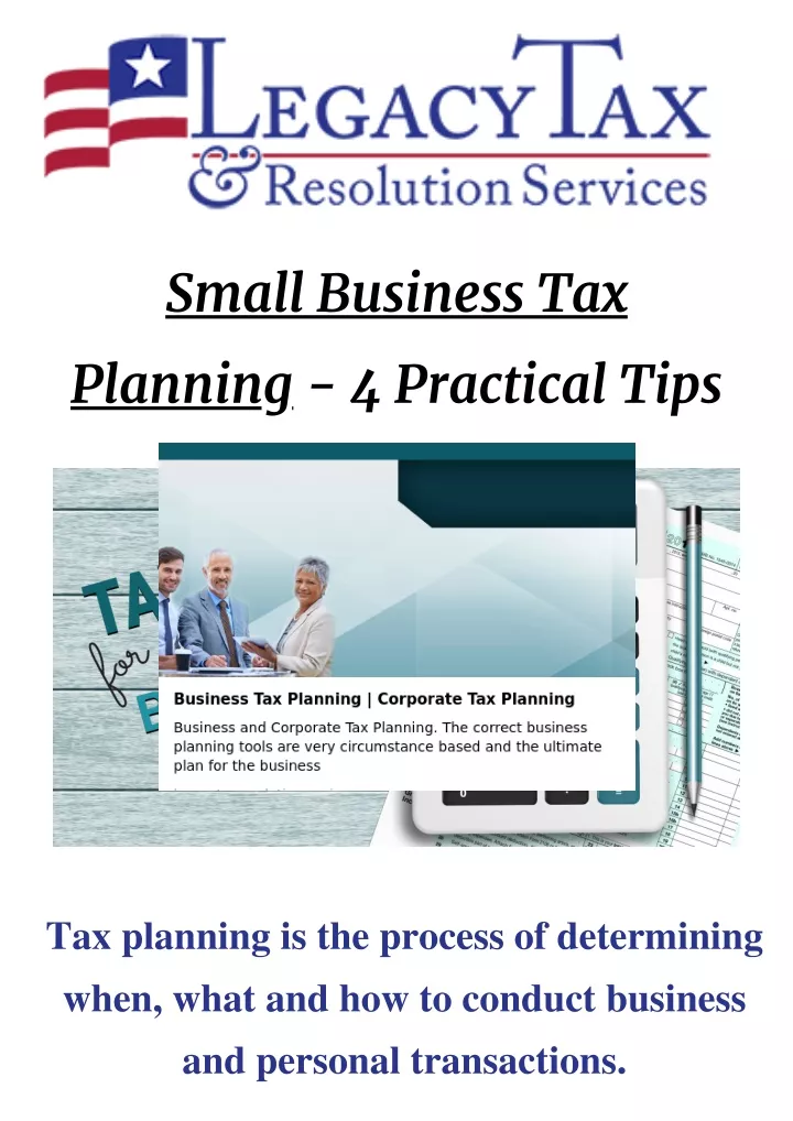 small business tax