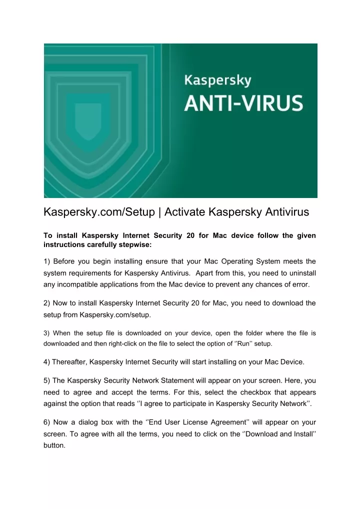 kaspersky com setup activate kaspersky antivirus