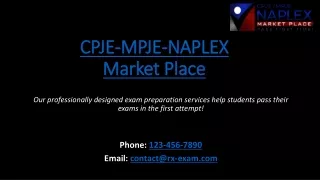 Online Pharmacy Examinations Preparations