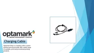 Custom LitUp 2.0 Charging Cable - Optamark