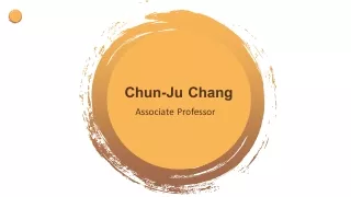 Chun-Ju Chang - Problem Solver and Creative Thinker