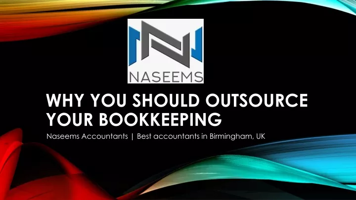 why you should outsource your bookkeeping