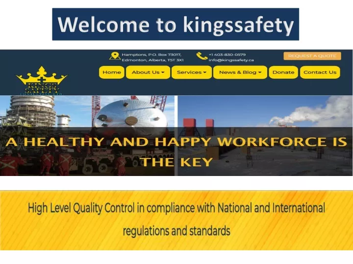 welcome to kingssafety