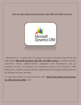 hire the best microsoft dynamics