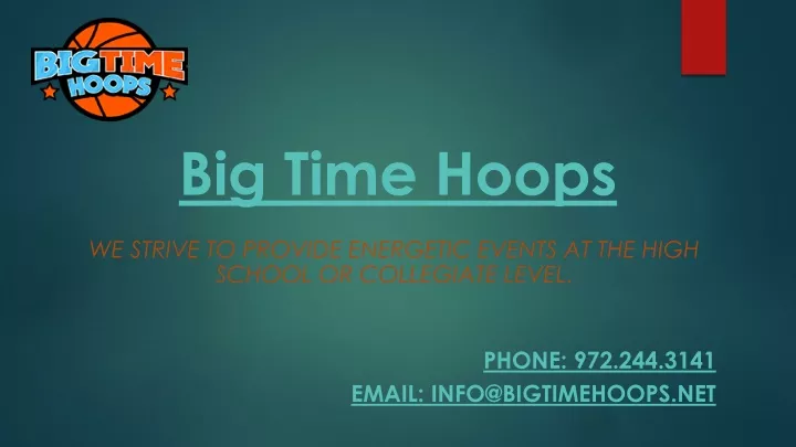 big time hoops