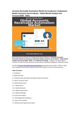 accounts receivable automation market