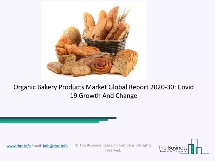 organic bakery products market global report 2020