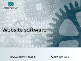 Website software for design and devlopment - POINTERTOP