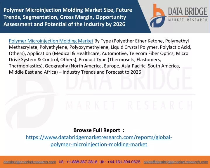 polymer microinjection molding market size future