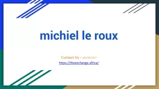 Michiel Le Roux