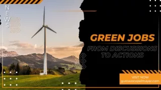 Presentation - Countries boost green jobs  | Gustavo Copelmayer